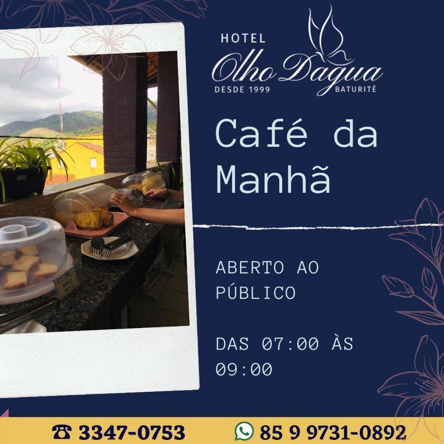 Hotel Olho D'Agua - Baturité Eksteriør billede